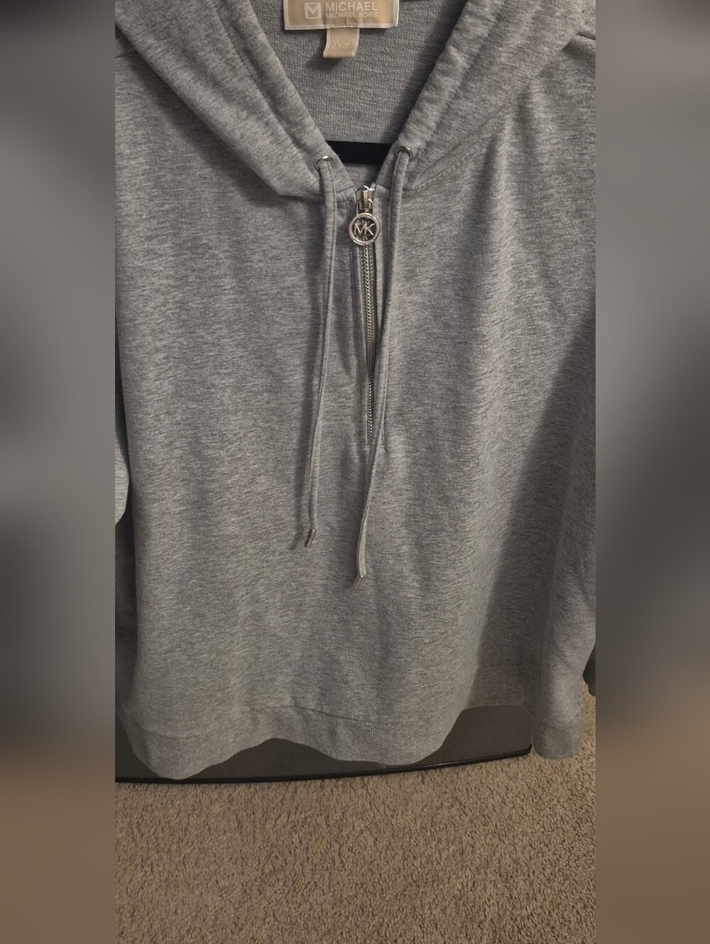 Xl Grey Micheal Kors Hoddie